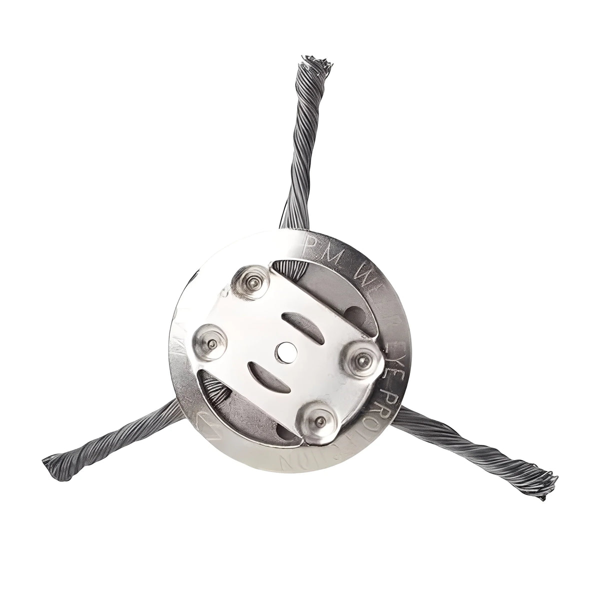Trimmer Head Stainless Steel Wire Brush Weed & Rust Removal