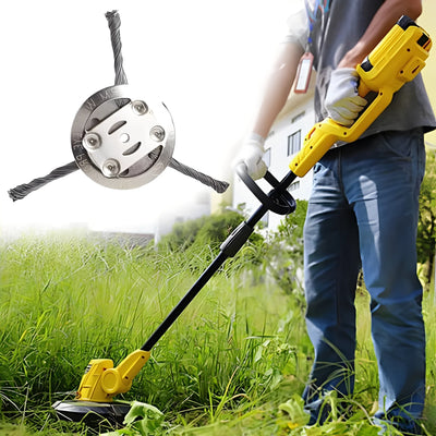 Trimmer Head Stainless Steel Wire Brush Weed & Rust Removal