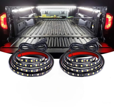 Truck Bed LED Light Strips 3900 Lumens Peel-and-Stick