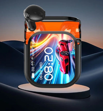 True Wireless Earbuds Bluetooth 5.4 LED Battery Case Water-Resistant