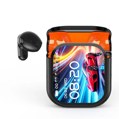 True Wireless Earbuds Bluetooth 5.4 LED Battery Case Water-Resistant