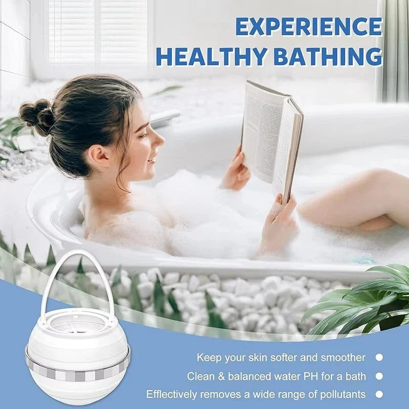 Tub Faucet Filter Multi-Stage Mineral 2,500 Gallon