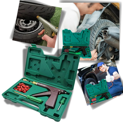 Tubeless Tire Repair Kit Automatic Trigger Mushroom Plugs