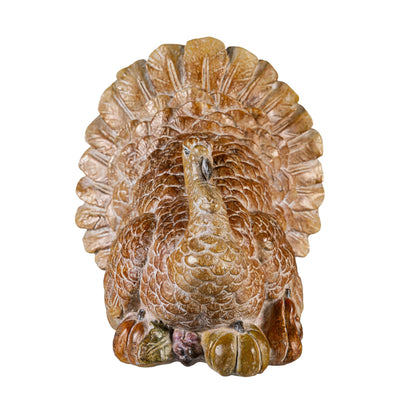 Turkey Statue Hand-Painted Indoor & Outdoor 7 Inch