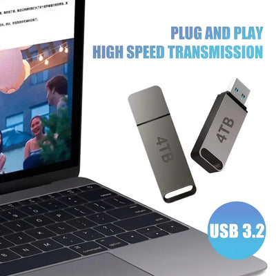 USB Flash Drive 4TB Waterproof Shockproof