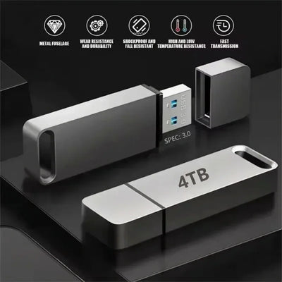 USB Flash Drive 4TB Waterproof Shockproof