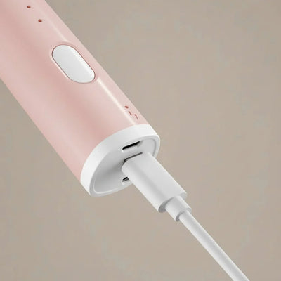 USB Rechargeable Milk Frother, 3-Speed Stainless Steel Whisk