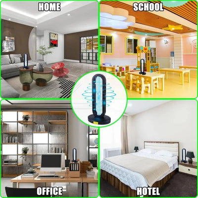UV Sterilizer Lamp Remote Control 400 Sq Ft Chemical-Free
