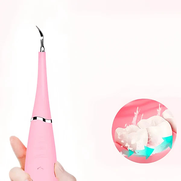 Ultrasonic Dental Cleaner Metal Head 12,000 Vibrations/Min