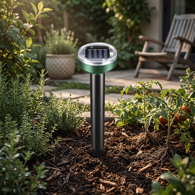 Ultrasonic Rodent Repellent Solar-Powered Variable Frequency
