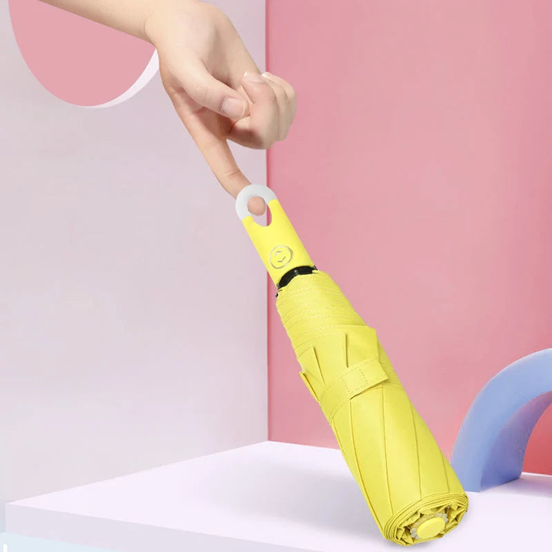 Umbrella Automatic Open 360° Rotating Handle Water-Repellent