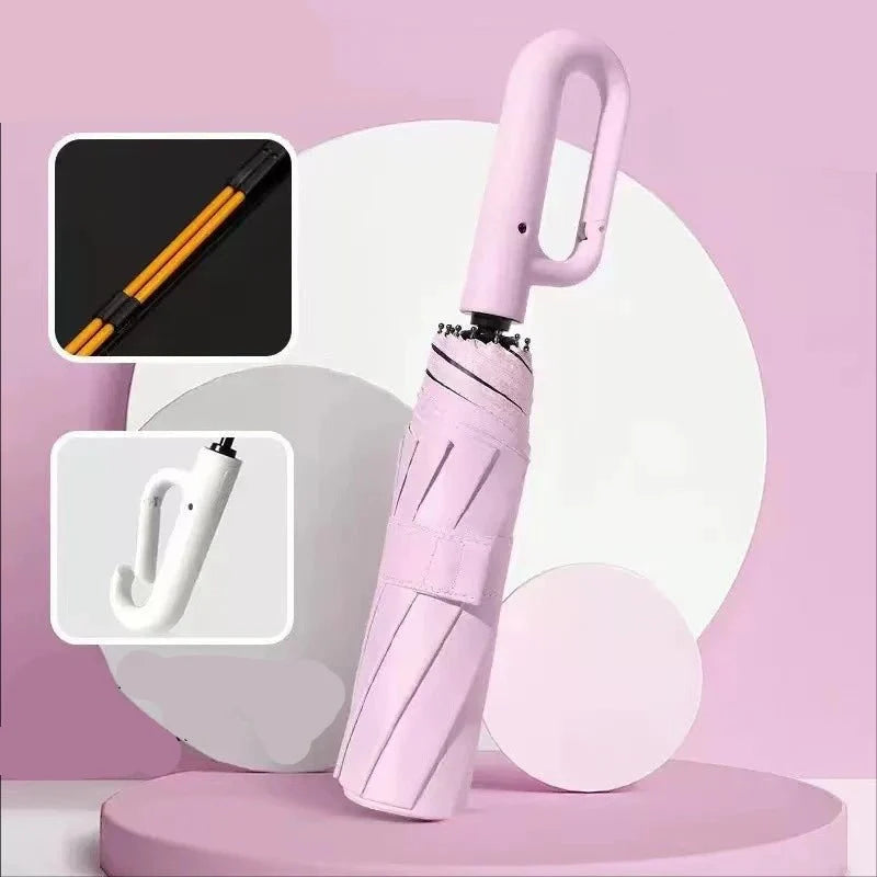 Umbrella Wind-Resistant Automatic Compact Travel Size