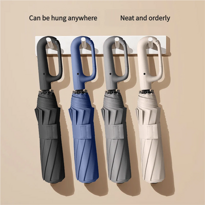 Umbrella Wind-Resistant Automatic Compact Travel Size