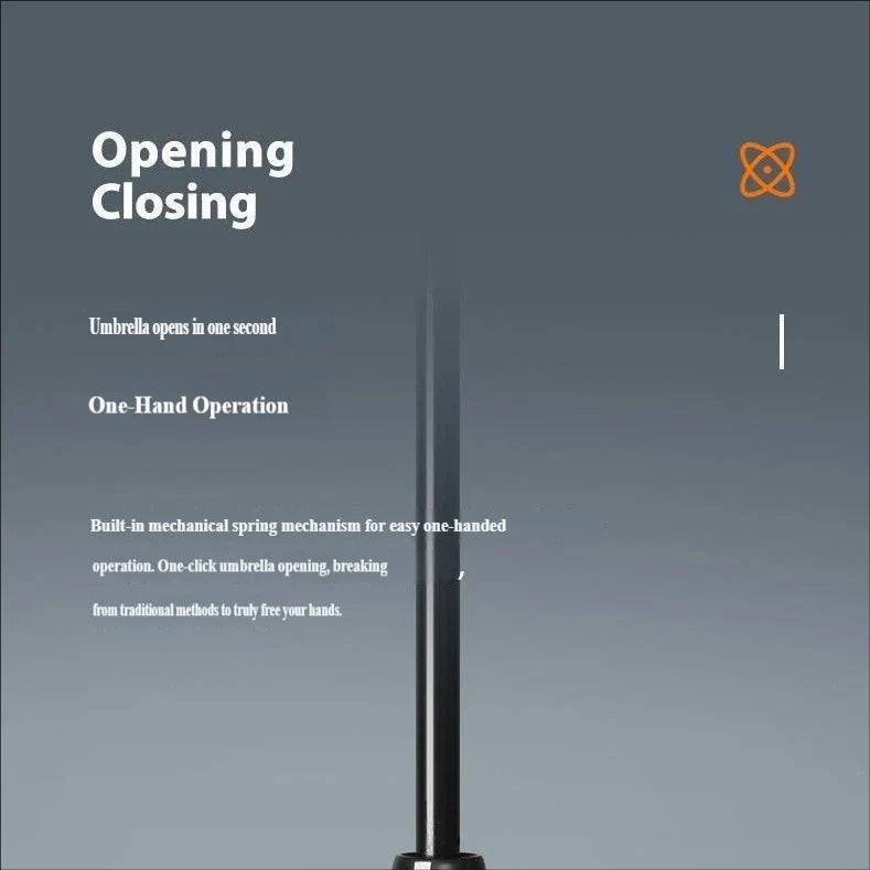 Umbrella Wind-Resistant Automatic Compact Travel Size