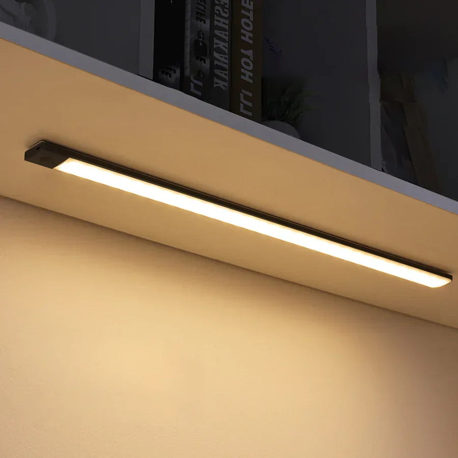 Under-Cabinet Motion Light Slim Magnetic USB-C Rechargeable
