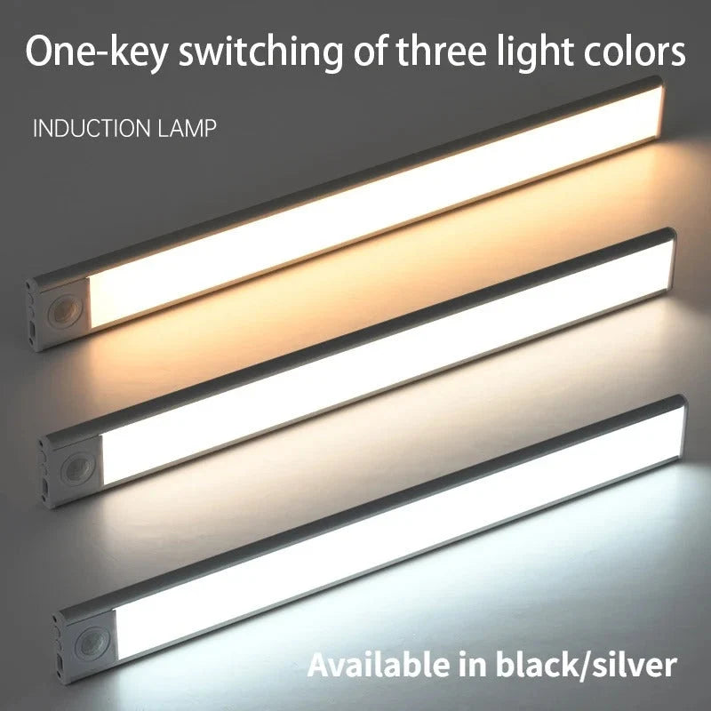Under-Cabinet Motion Light Slim Magnetic USB-C Rechargeable
