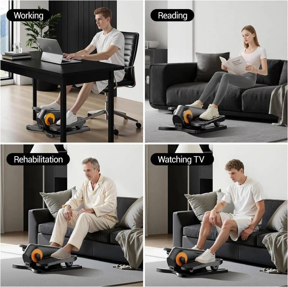 Under-Desk Elliptical Remote Control & Whisper-Quiet 12 Programs