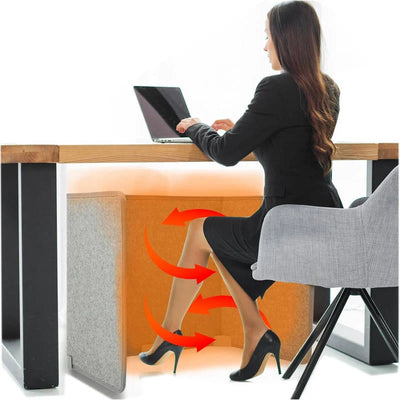 Under Desk Heater Foldable Mat & Foot-Activated Control