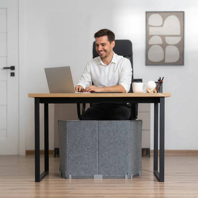 Under Desk Heater Foldable Mat & Foot-Activated Control