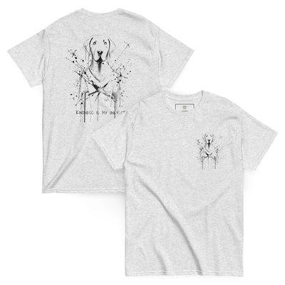 Unisex T-Shirt 100% Cotton Hand-Drawn Labrador