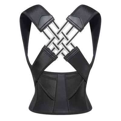 Upper Back Brace Adjustable Straps & Discreet Fit