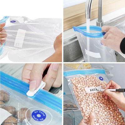 Vacuum Sealer Bags Hand Pump Set of 15