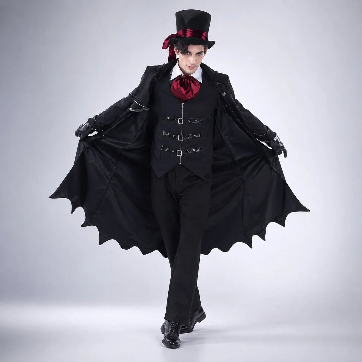 Vampire Costume Adult Classic Halloween Style