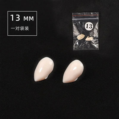 Vampire Teeth Caps Thermo-Activated Custom Fit Natural Shade