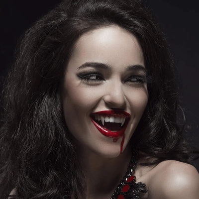 Vampire Teeth Extendable Silicone Natural Enamel Tone