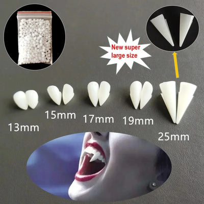 Vampire Teeth Thermo-Moldable Custom Fit