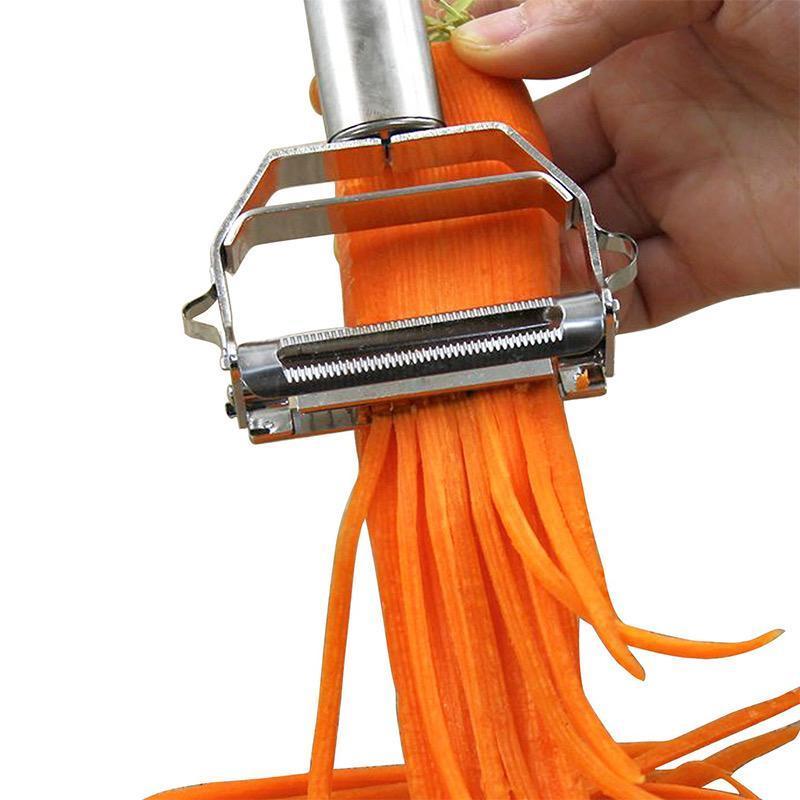 Vegetable Peeler Dual-Function Stainless Steel Dishwasher Safe