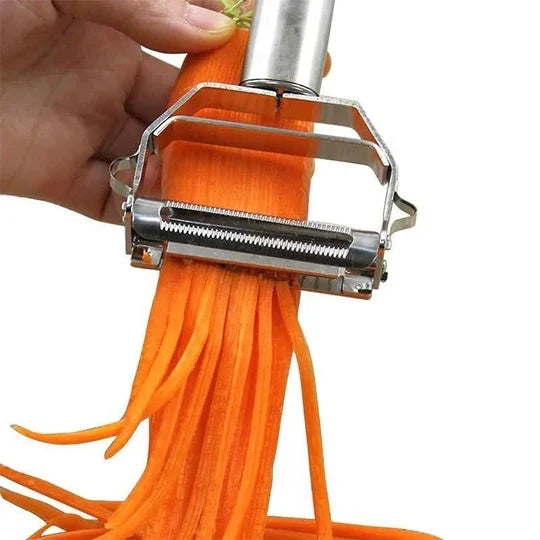 Vegetable Peeler & Julienne Cutter Ultra-Sharp Stainless Steel Ergonomic Grip