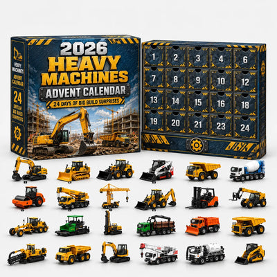 Vehicle Advent Calendar Die-Cast Metal 24 Models