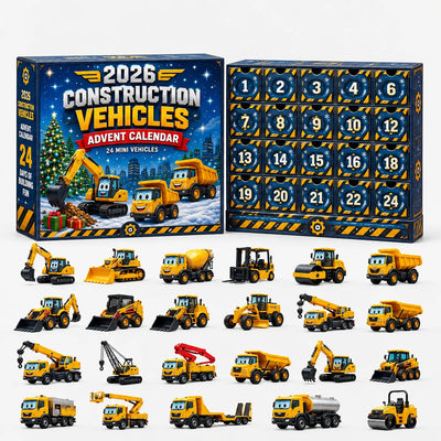 Vehicle Advent Calendar Die-Cast Metal 24 Models