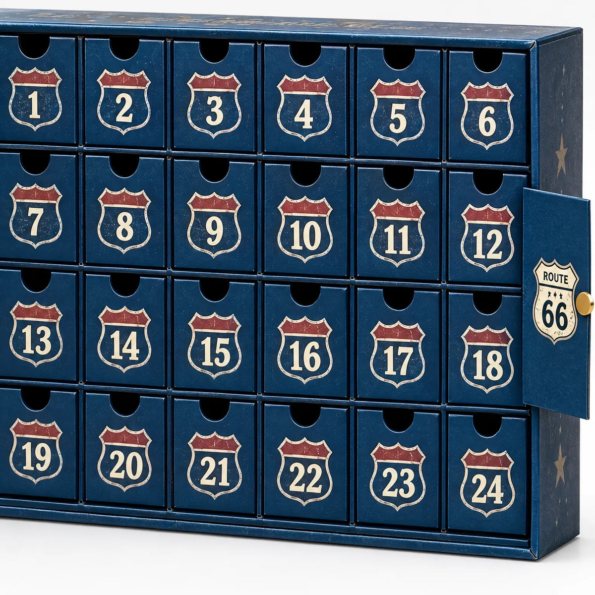 Vehicle Advent Calendar Die-Cast Metal 24 Models