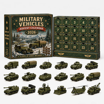 Vehicle Advent Calendar Die-Cast Metal 24 Models