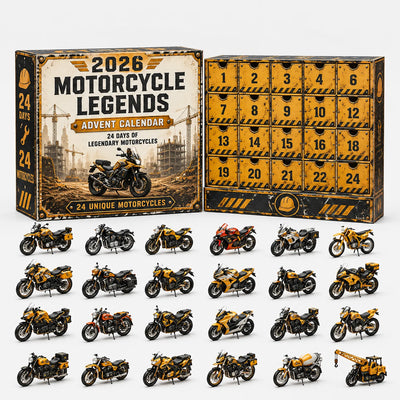 Vehicle Advent Calendar Die-Cast Metal 24 Models