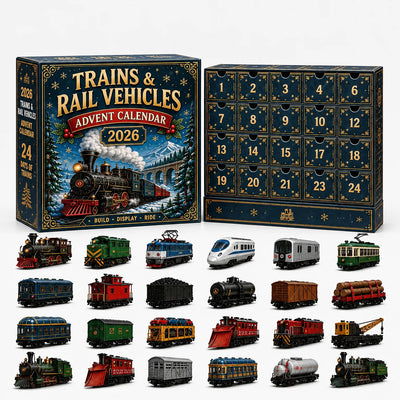 Vehicle Advent Calendar Die-Cast Metal 24 Models