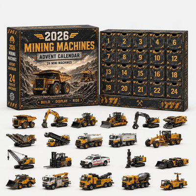Vehicle Advent Calendar Die-Cast Metal 24 Models