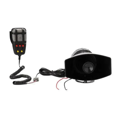 Vehicle Alert System 135 dB Multi-Tone With Microphone
