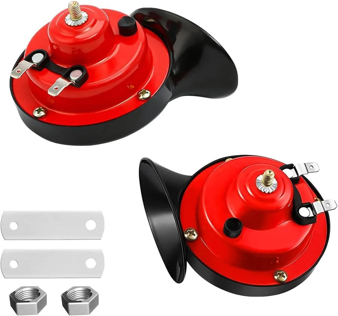 Vehicle Horn Dual-Tone High Projection 12V Weather-Resistant