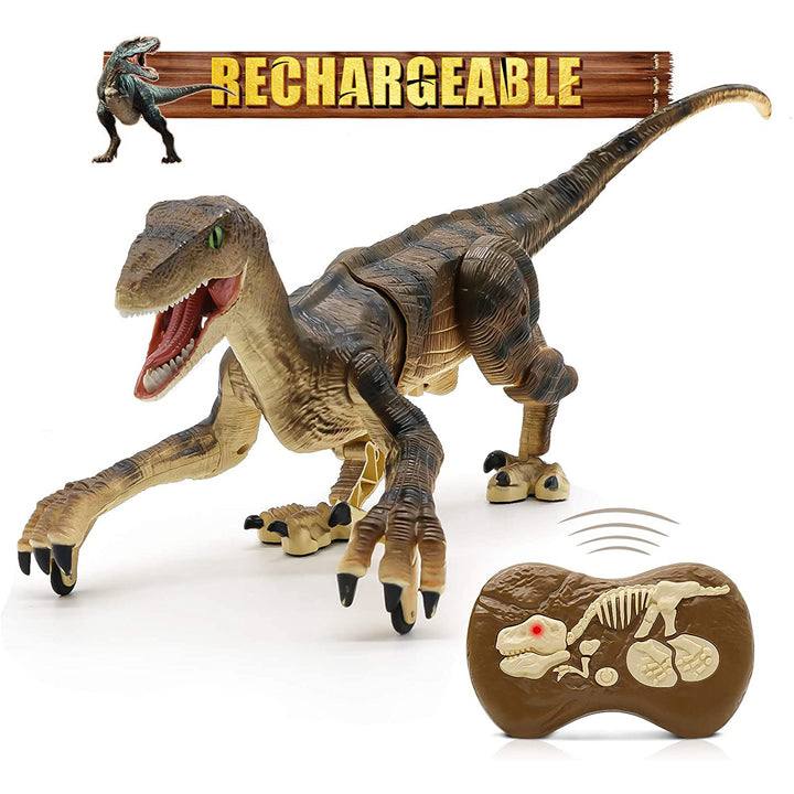 Velociraptor Toy Remote Control Walking & Growling