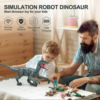 Velociraptor Toy Remote Control Walking & Growling