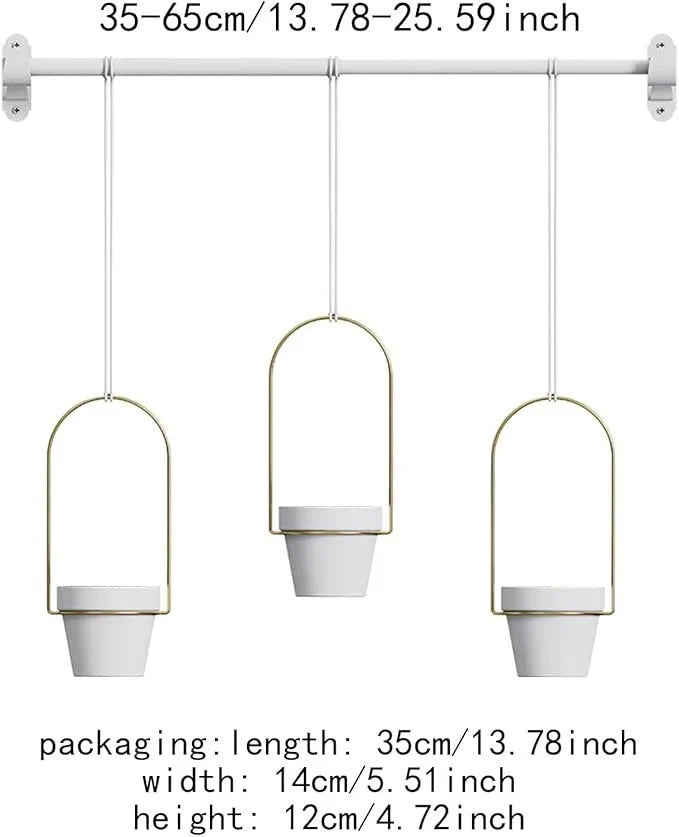 Vertical Garden Set 3-Plant Adjustable Height