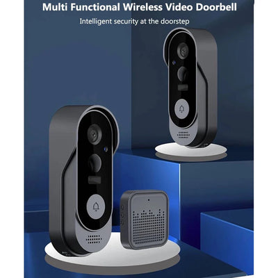 Video Doorbell Wireless HD Night Vision & Two-Way Audio