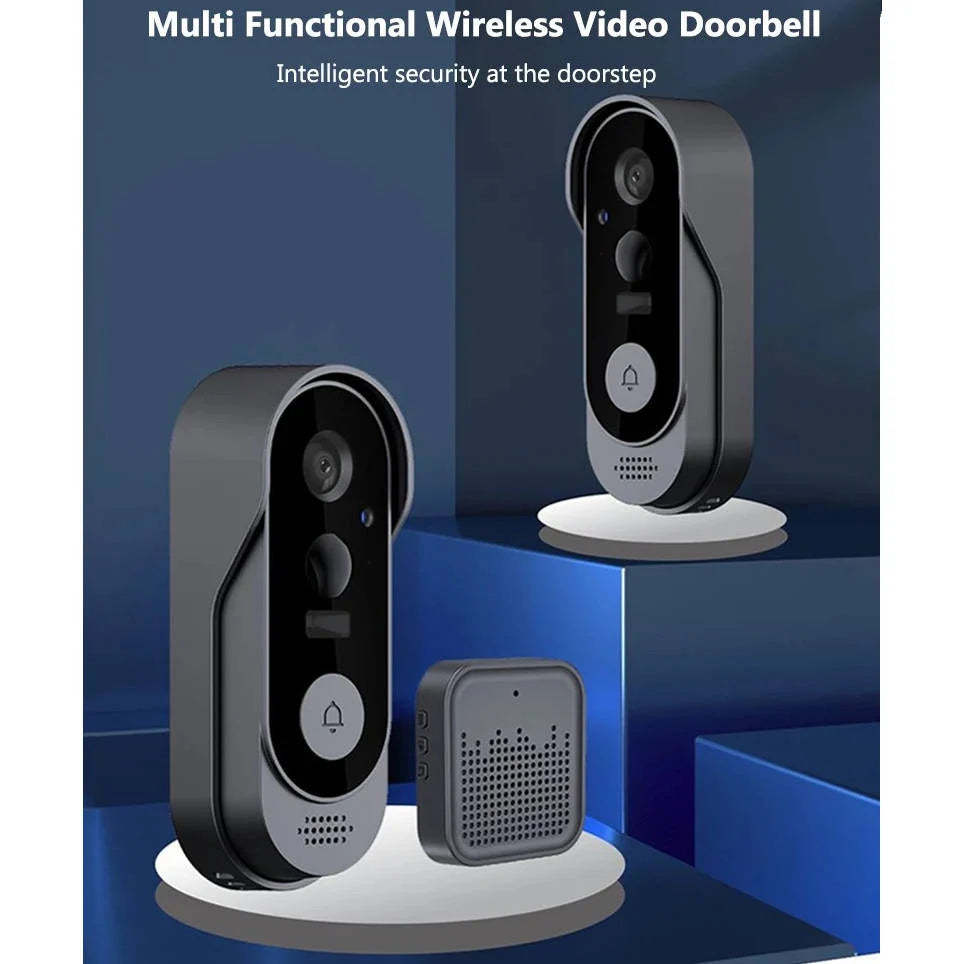 Video Doorbell Wireless HD Night Vision & Two-Way Audio