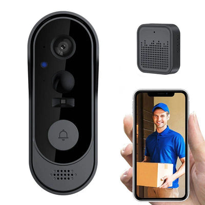 Video Doorbell Wireless HD Night Vision & Two-Way Audio