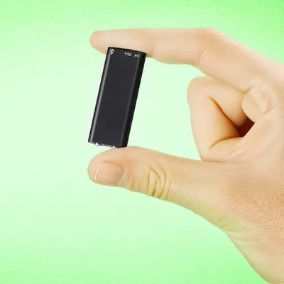Voice Recorder Voice-Activated Compact Plug-and-Play Design