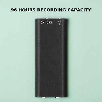 Voice Recorder Voice-Activated Compact Plug-and-Play Design