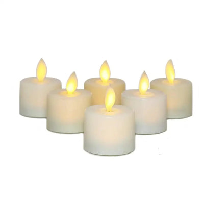 Votive Candles Flameless Remote Control Set of 6